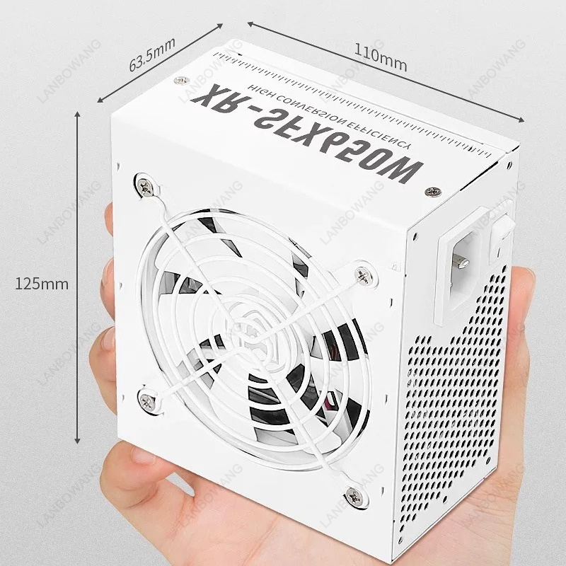 750W Sfx Fully Modular Power Supply - White SFX Fully Modular PSU 550W