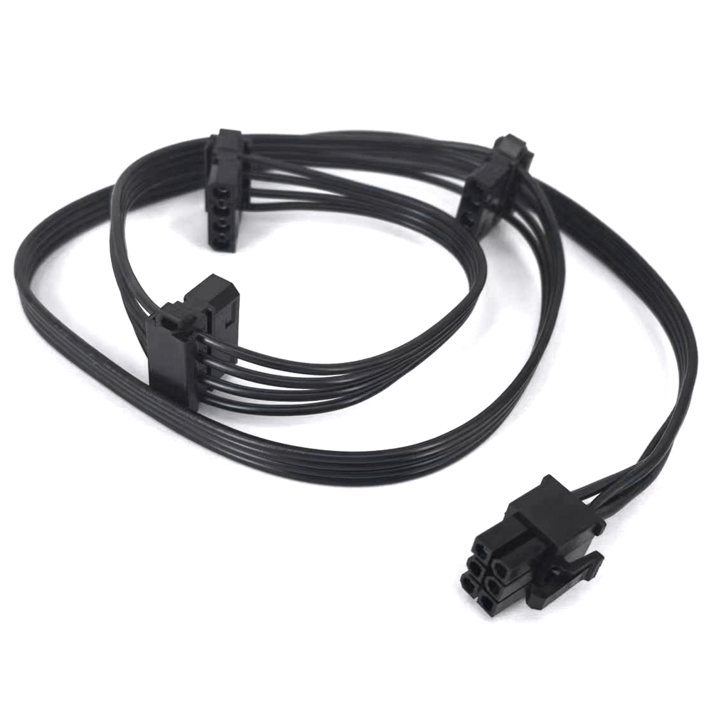 6PIN PCIE TO 3*SATA Molex IDE  - Sfx Modular Power Supply 850W Gold recension och pris